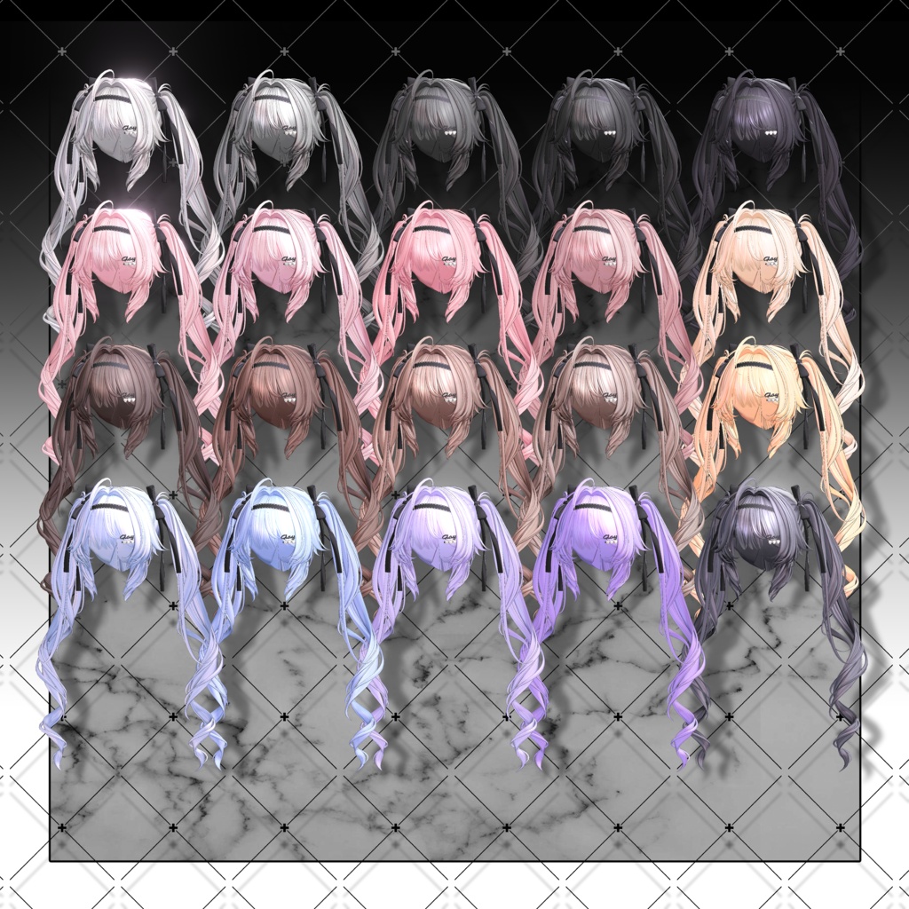 💗4th SALE💗【VRC想定】THX 4th Hair