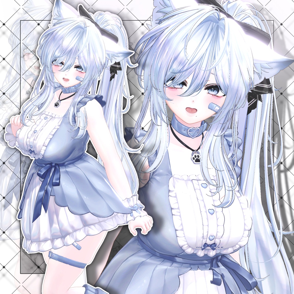 💗セール中💗【VRC想定】Comfy Pony Tail