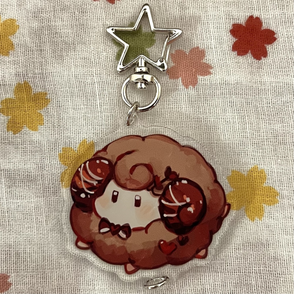 めーちゃん(バレンタインver.)アクリルキーホルダー(連結可能)