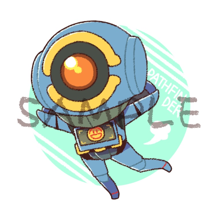 レジェンズアクリルキーホルダー