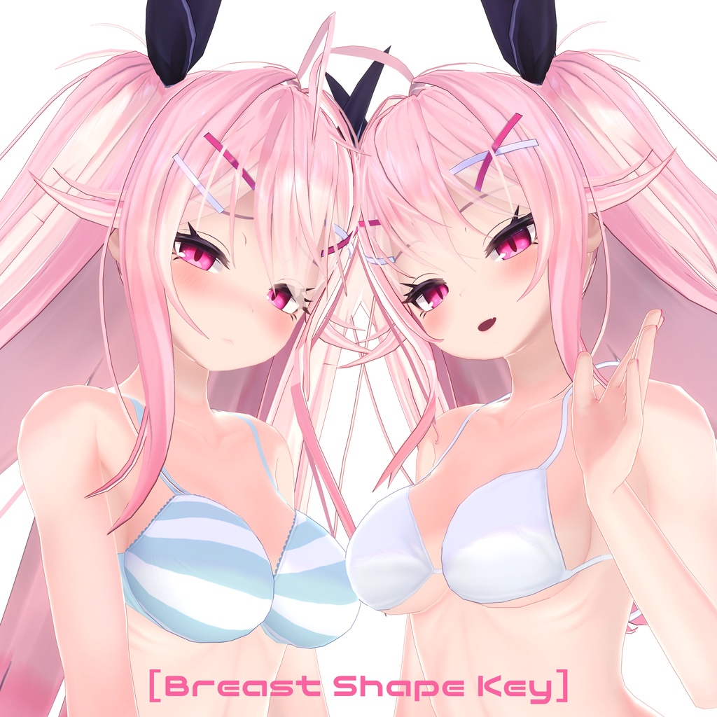 オリジナル3Dモデル「イヨ」ver1.08