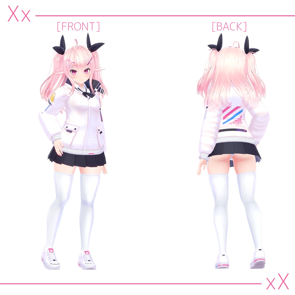 オリジナル3Dモデル「イヨ」ver1.08