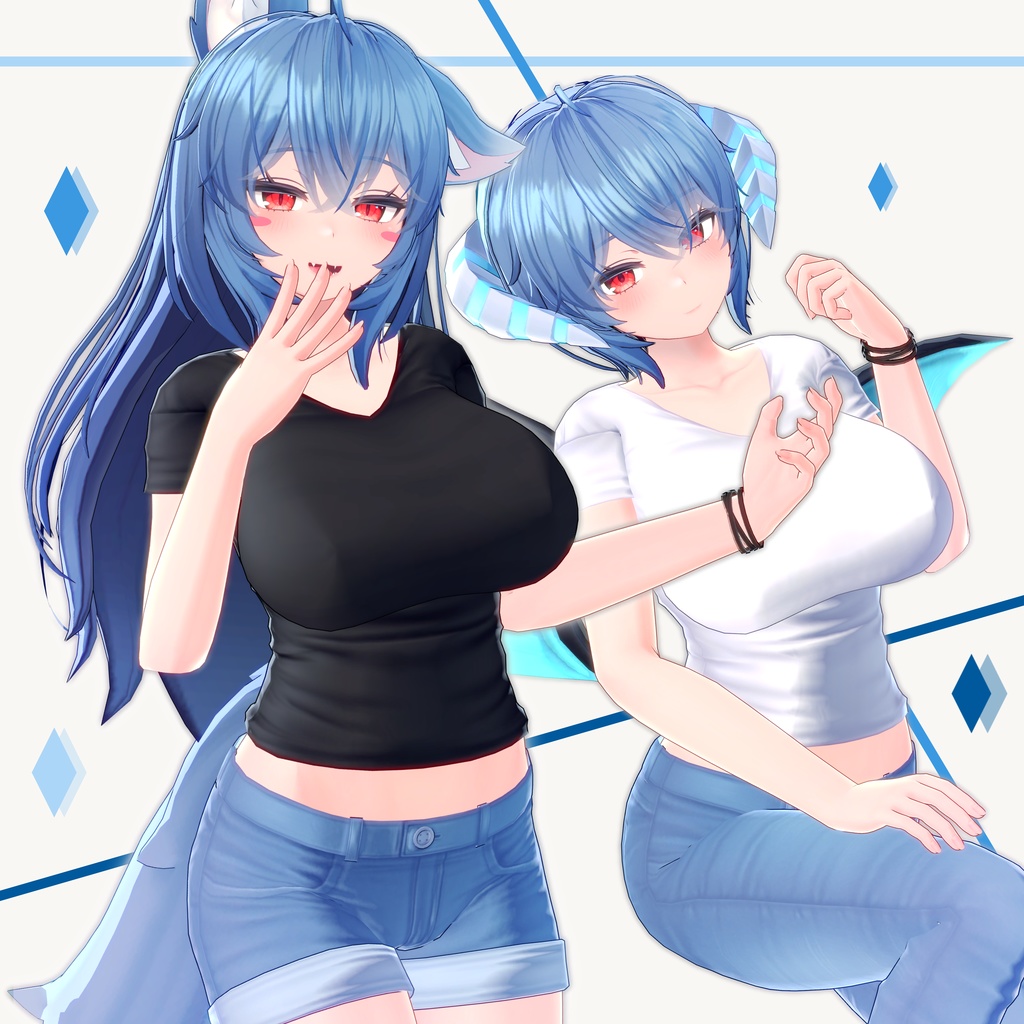 オリジナル3Dモデル「イメリス」ver1.05