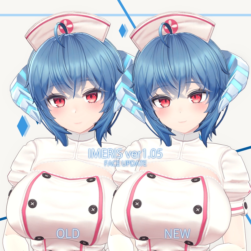 オリジナル3Dモデル「イメリス」ver1.05