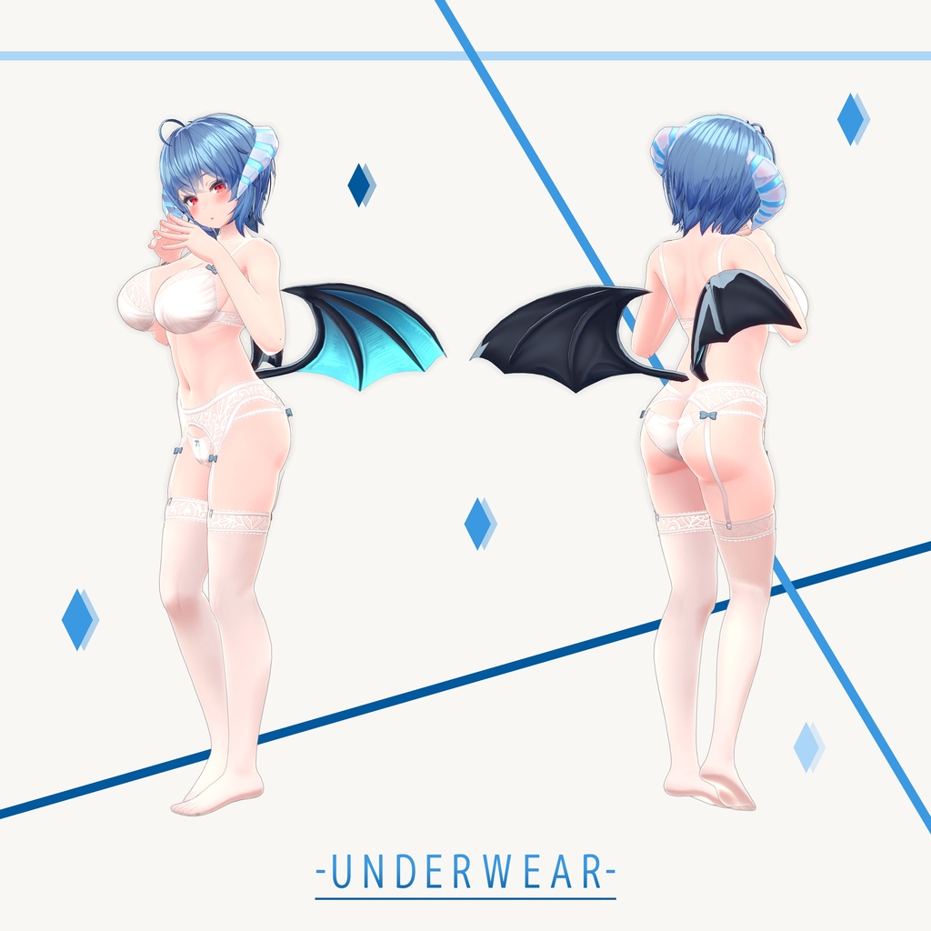 オリジナル3Dモデル「イメリス」ver1.05