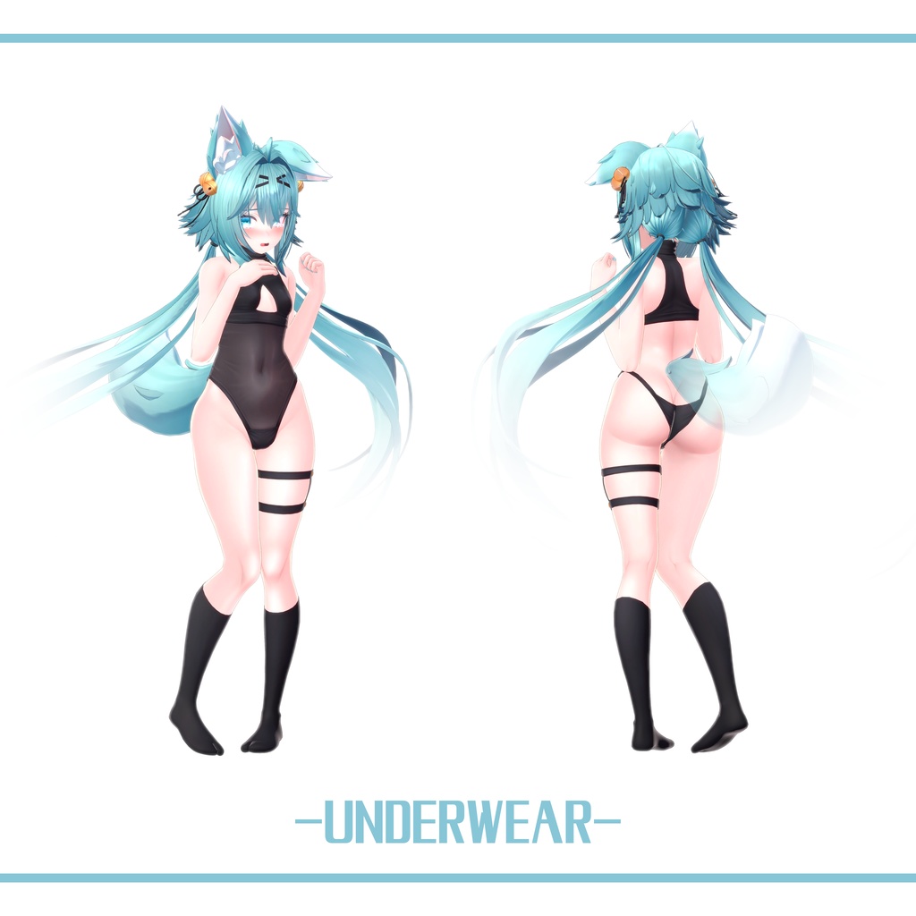 オリジナル3Dモデル「竜胆」ver1.08