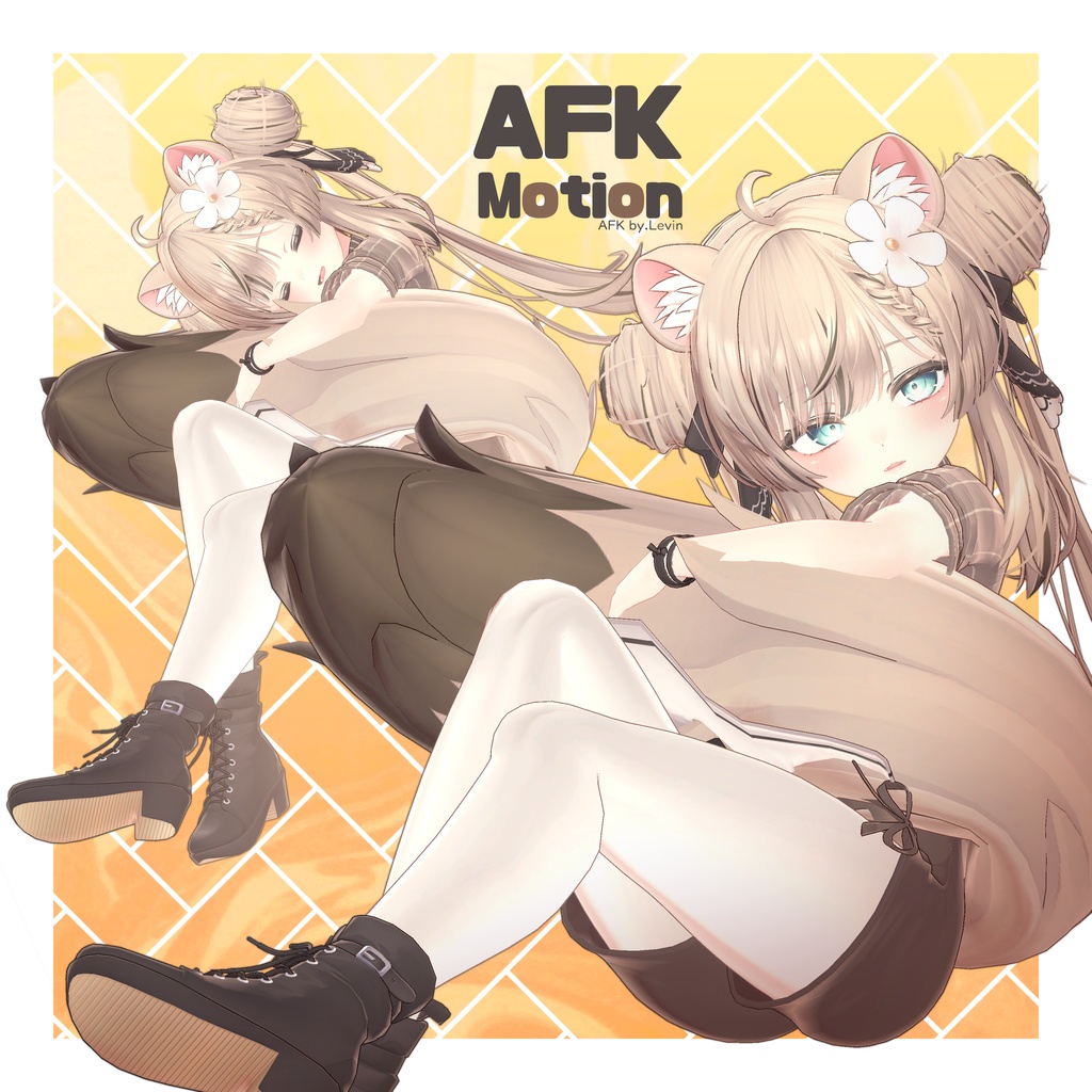 オリジナル3Dモデル「マヌカ」ver1.02