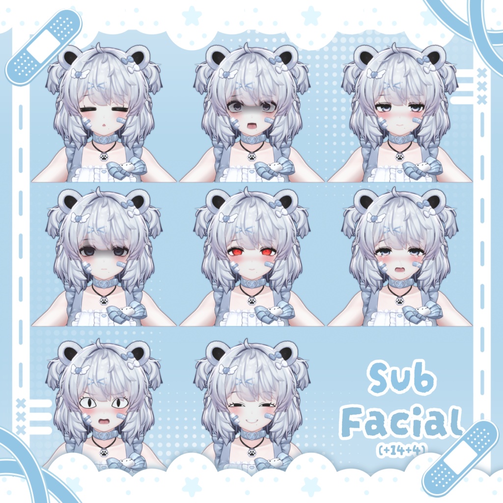 【発売記念セール】オリジナル3Dモデル「ひきくまりのクマリ」