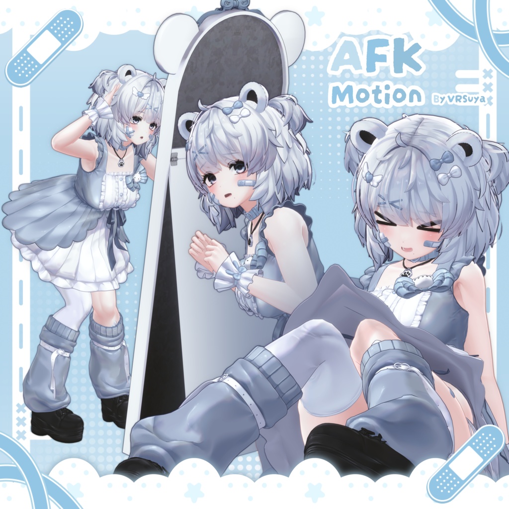 【発売記念セール】オリジナル3Dモデル「ひきくまりのクマリ」