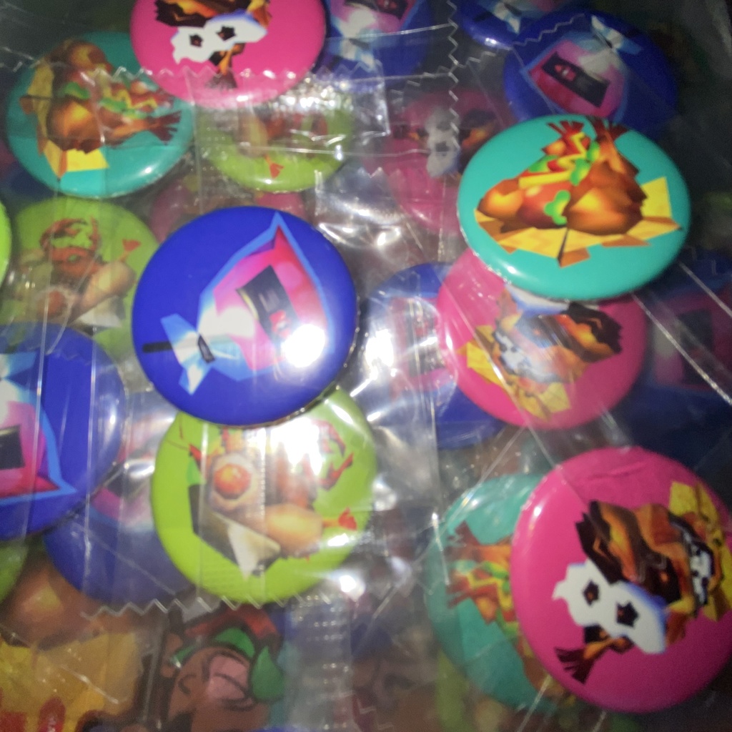 食べ物ミニ缶バッジ