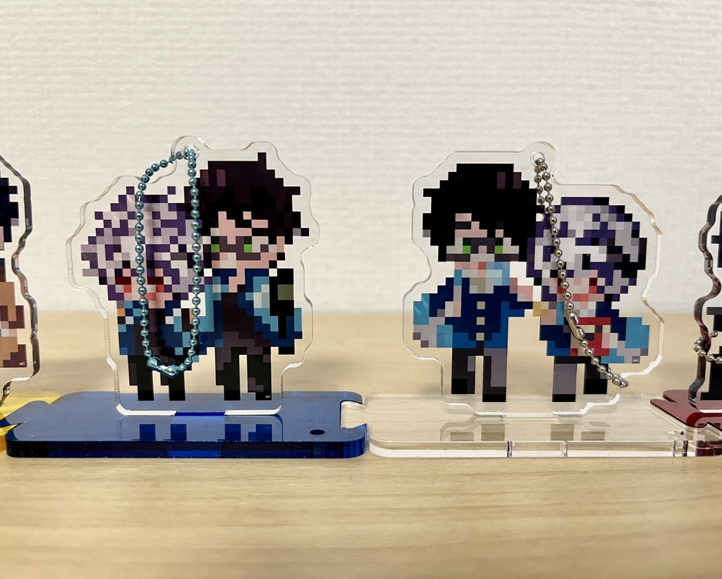 アクスタ 両面 2体 制服買い食い 隊服風感 遊修 Mi Booth