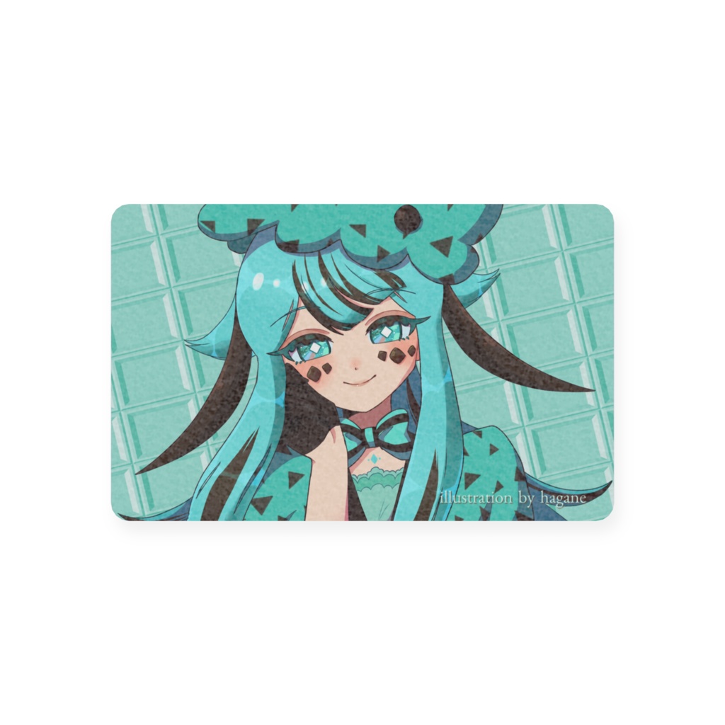 チョコミントアイスちゃん プロフィールカード