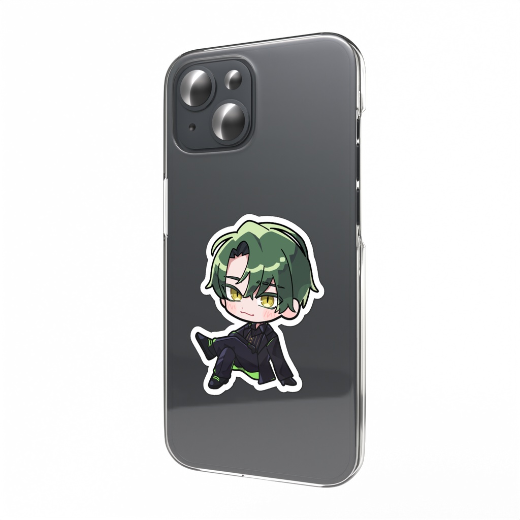 蛇川蓮 デフォルメスマホステッカー