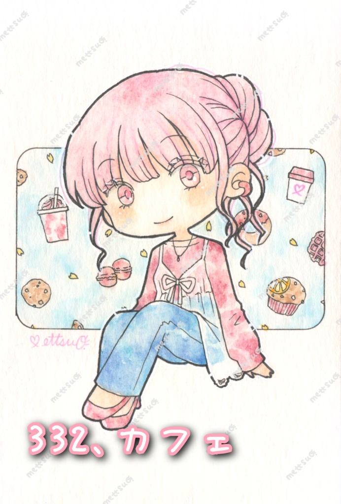 イラスト 原画 オリジナル