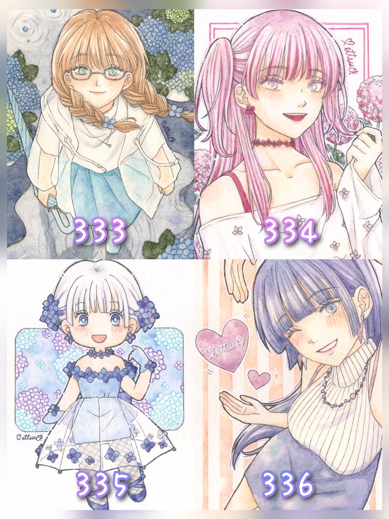 イラスト 原画 6月