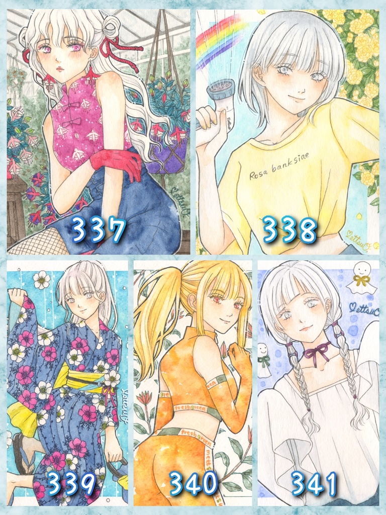 イラスト 原画 6月