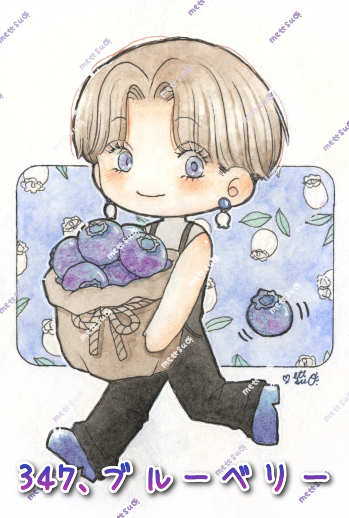 イラスト 原画 7月