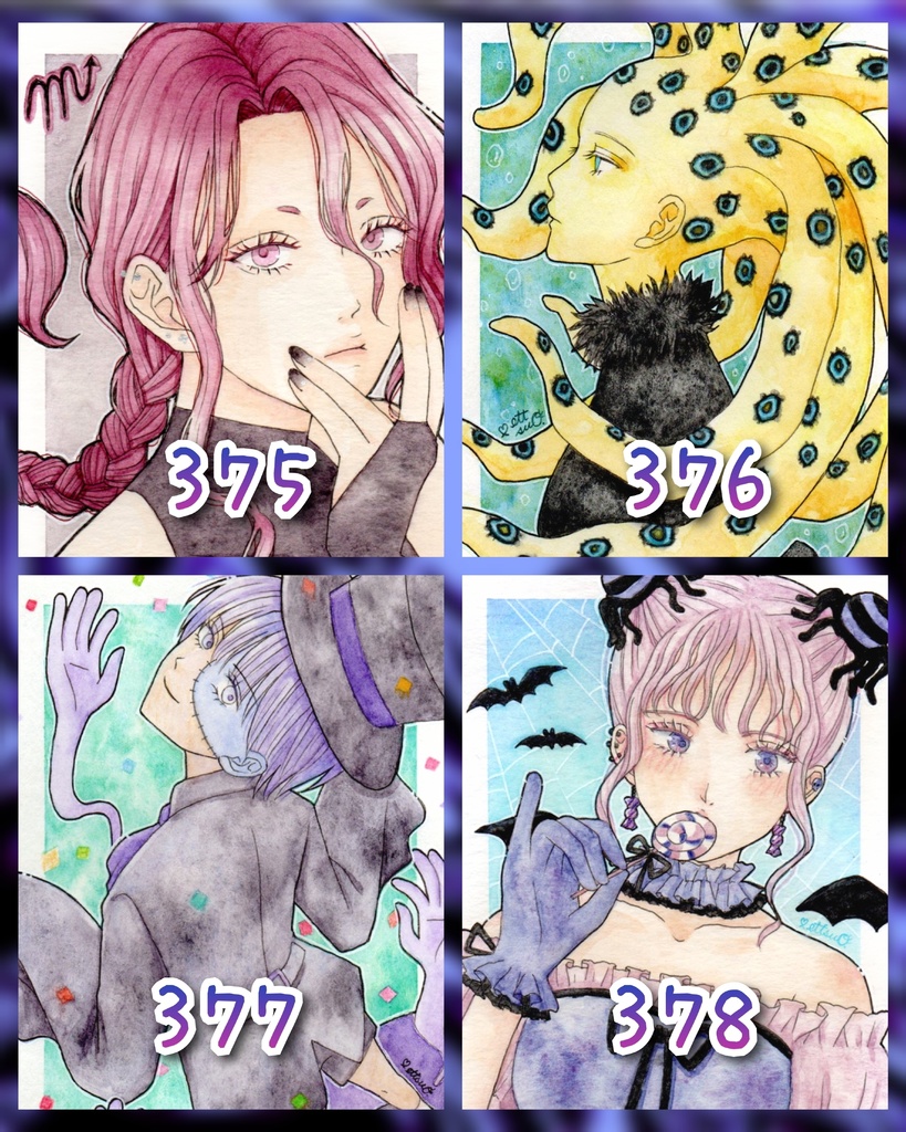 イラスト 原画 10月