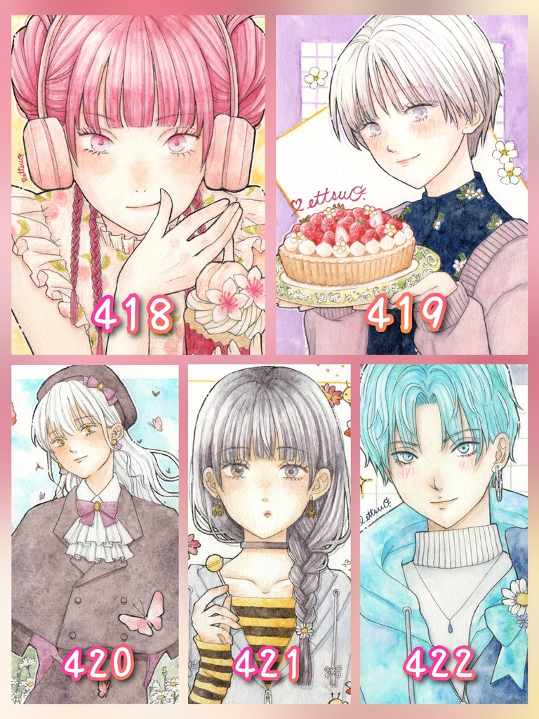 3月のイラスト 原画