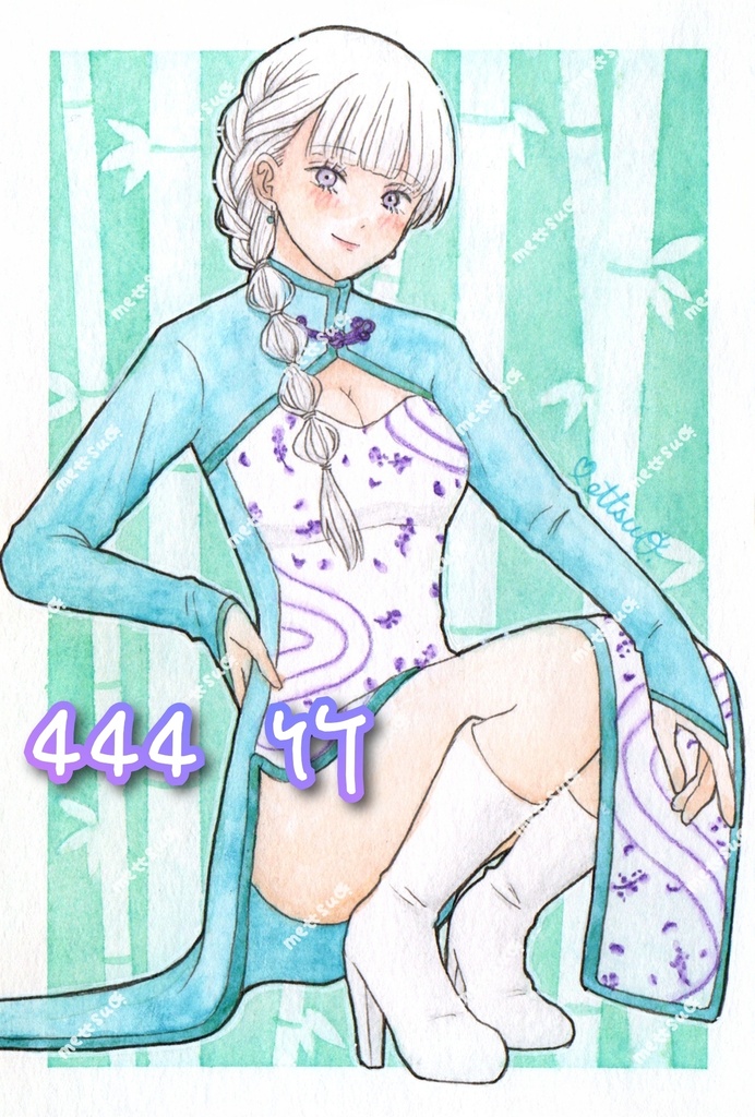 6月のイラスト 原画