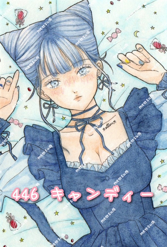 6月のイラスト 原画