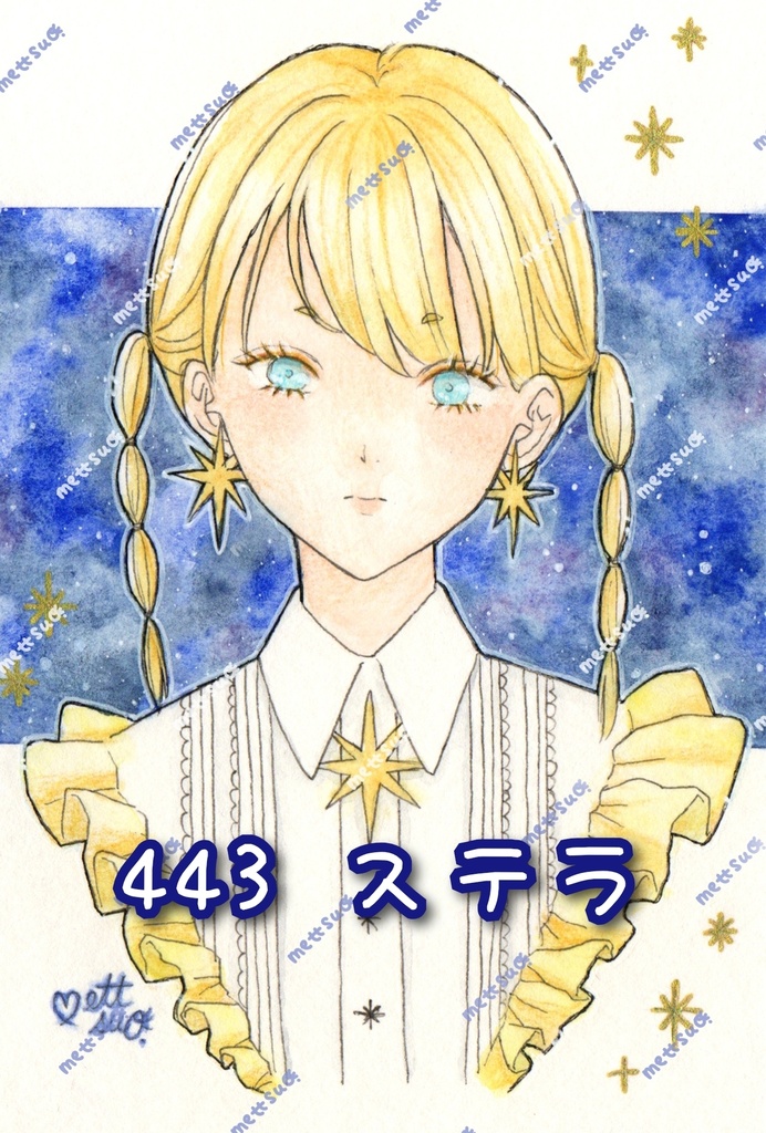 6月のイラスト 原画