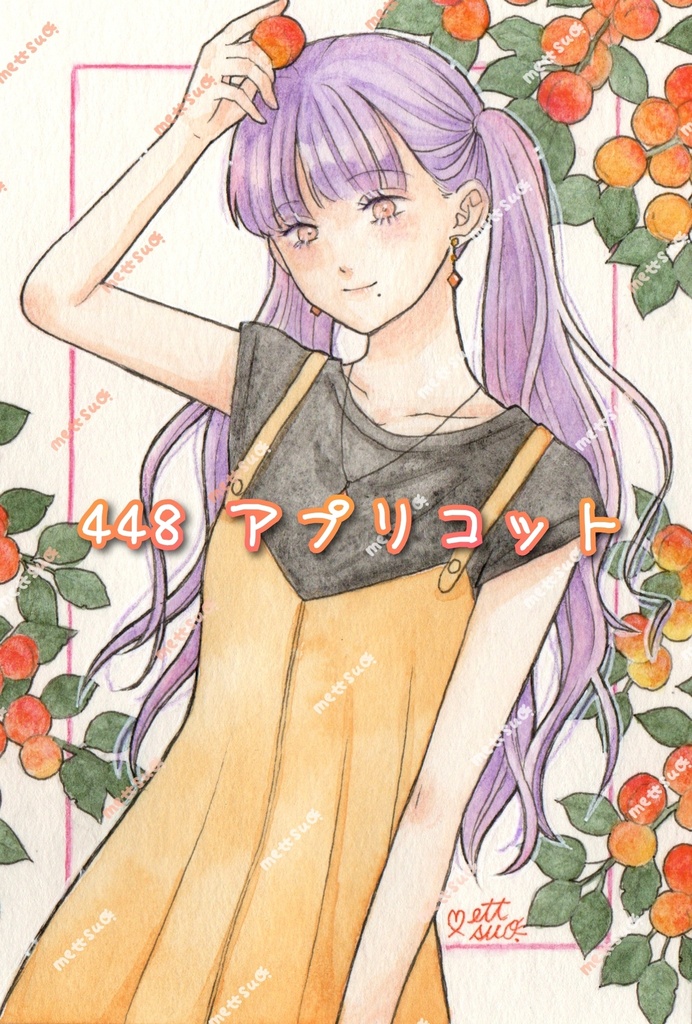 6月のイラスト 原画