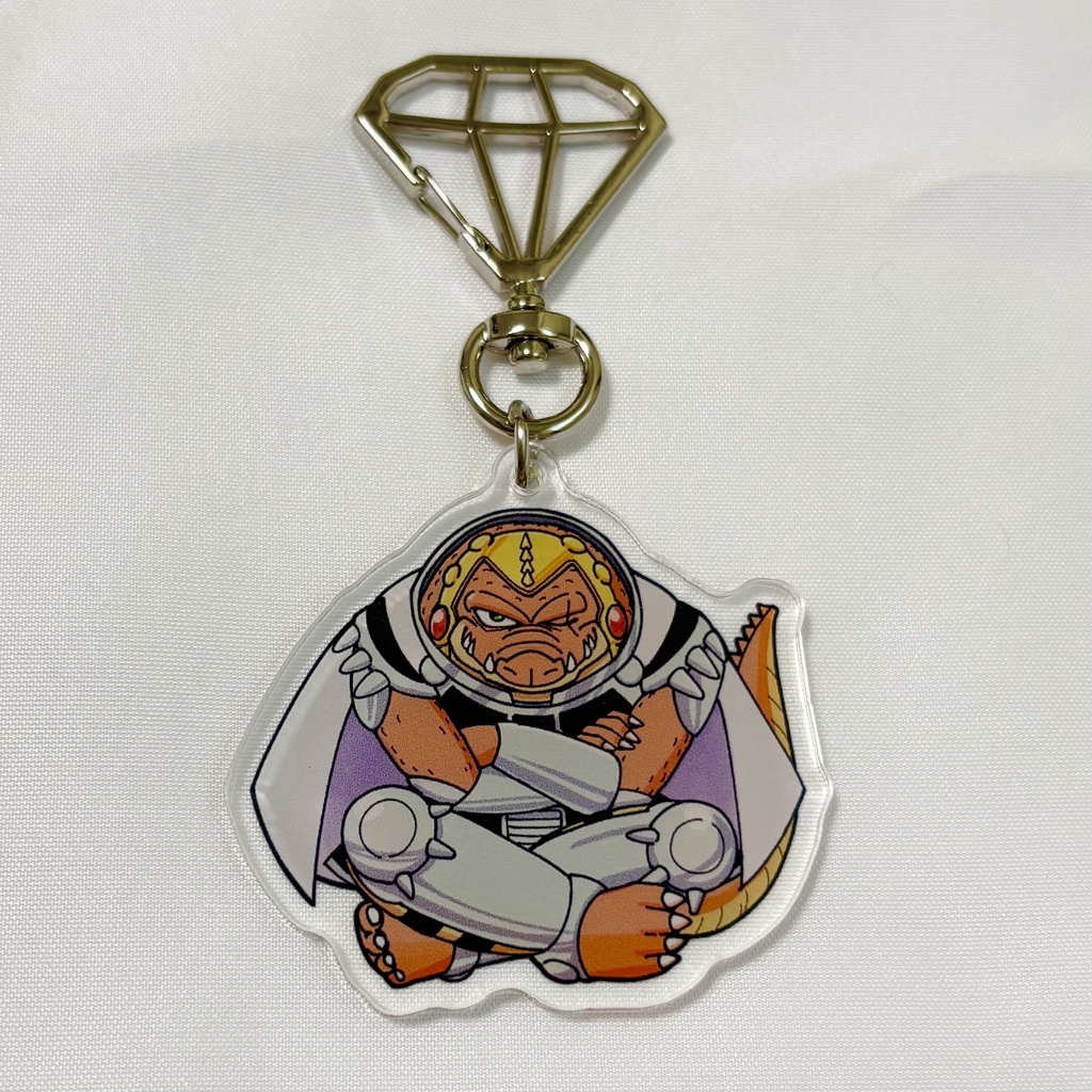 アクリルキーホルダー　クロコダイン