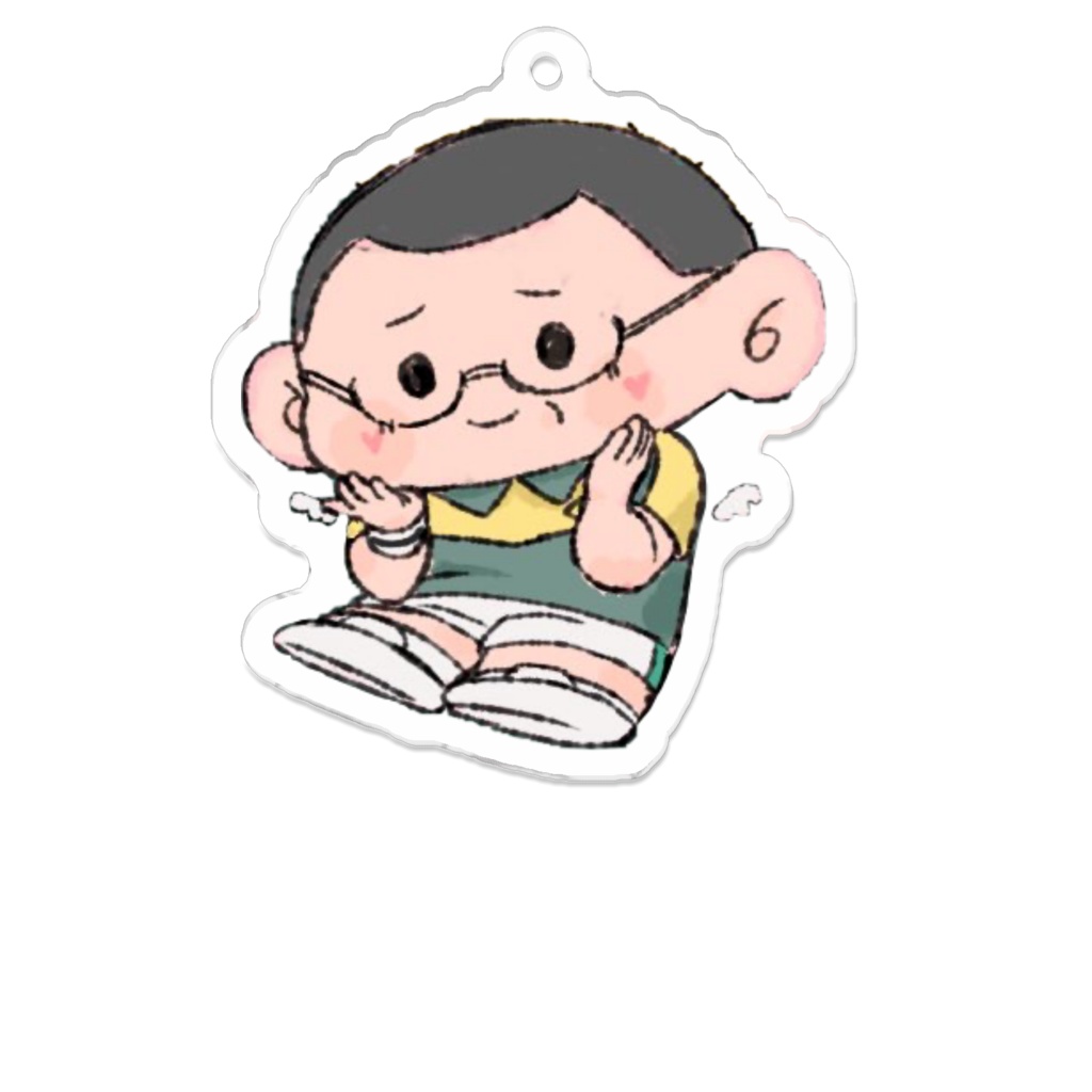 金色小春 アクリルキーホルダー