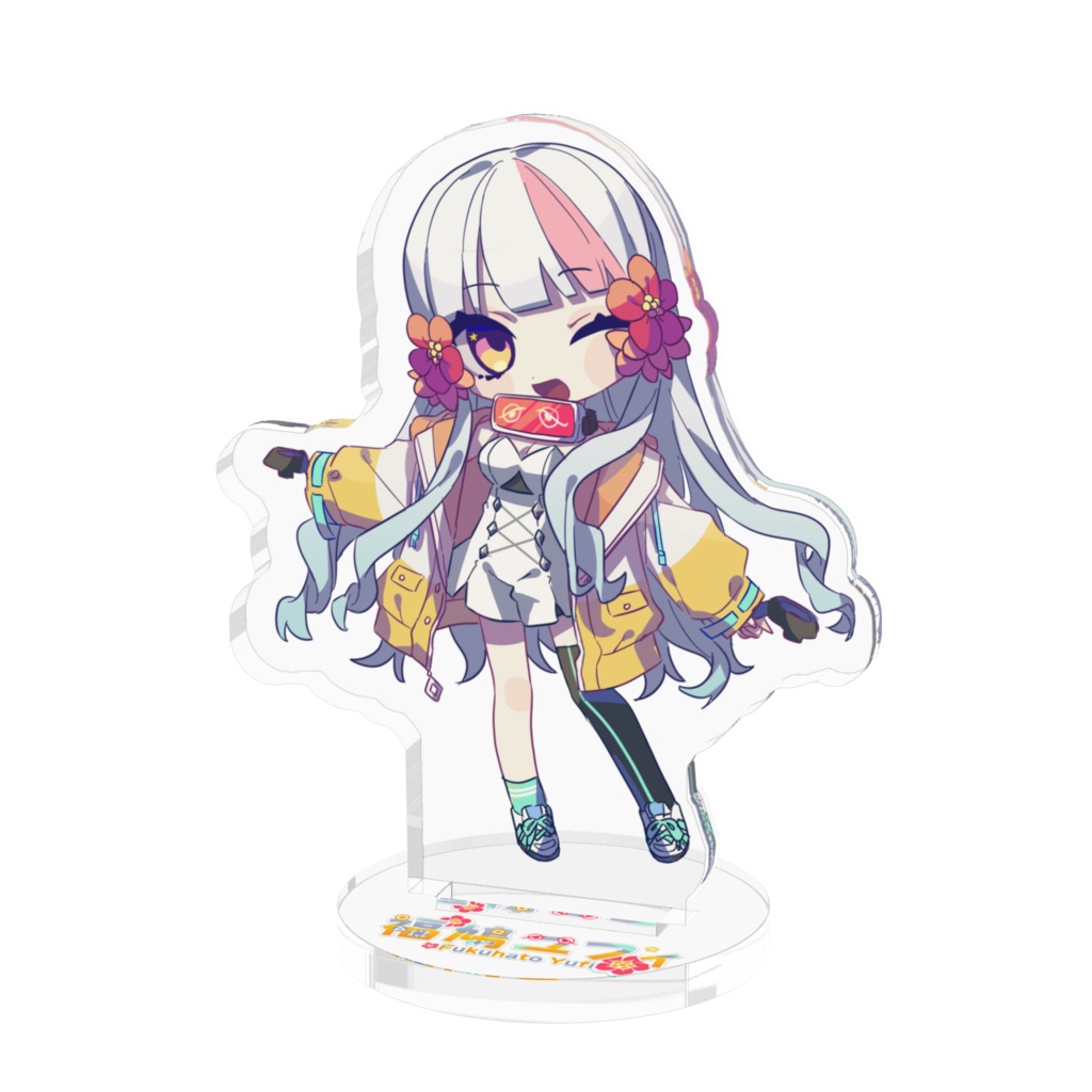 福鳩ユフィSDアクリルフィギュア50x50(mm)