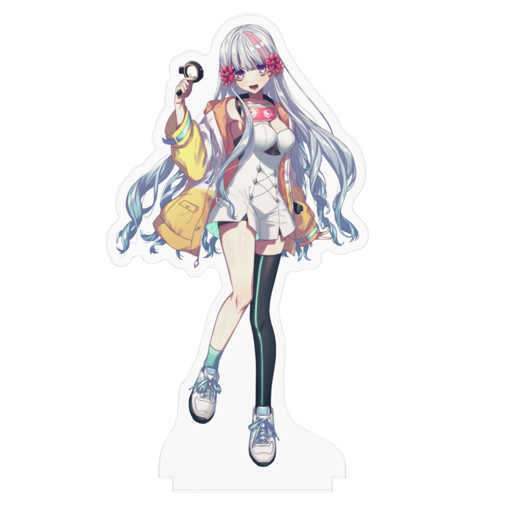 福鳩ユフィアクリルフィギュア100x100(mm)