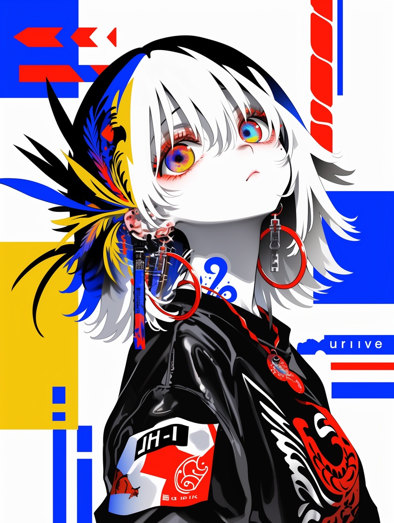 イロトリドリノセカイ　ミニキャンバス　No.015