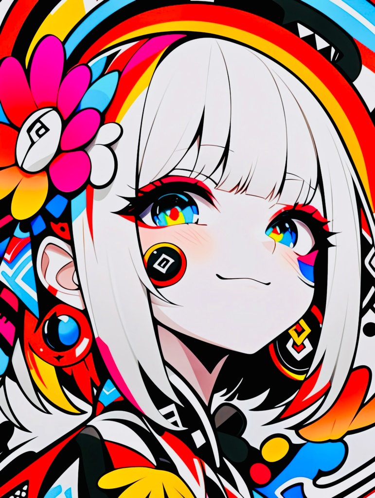 イロトリドリノセカイ　ミニキャンバス　No.020