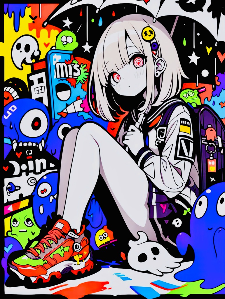 イロトリドリノセカイ　ミニキャンバス　No.060