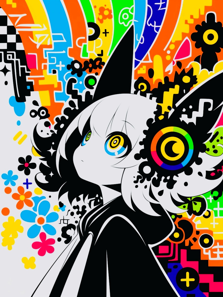 イロトリドリノセカイ　ミニキャンバス　No.061