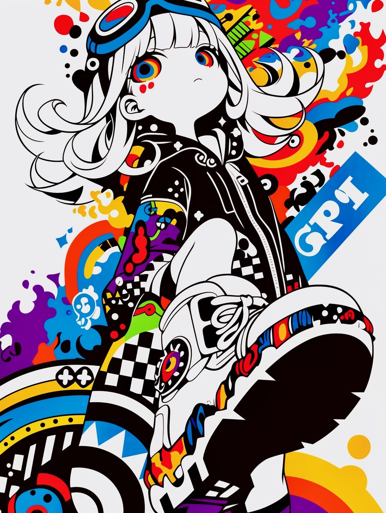 イロトリドリノセカイ ミニキャンバス No.064