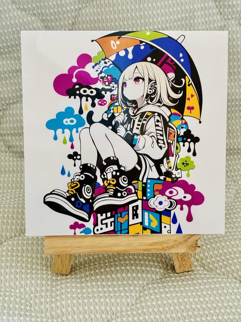 イロトリドリノセカイ　卓上ミニパネル　No.04