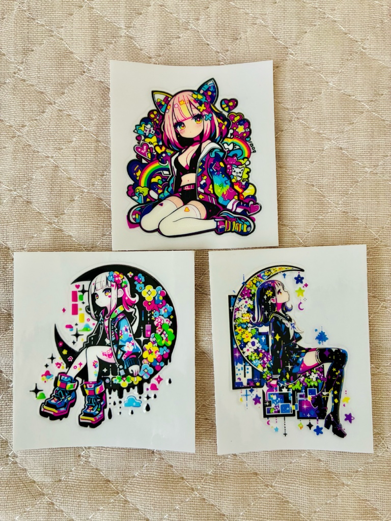 ちょめステッカーセットB