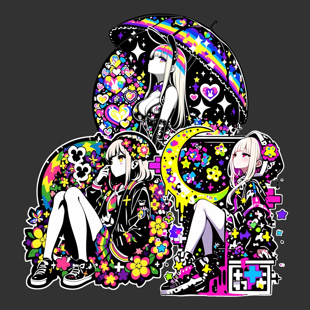 ちょめステッカーセットE