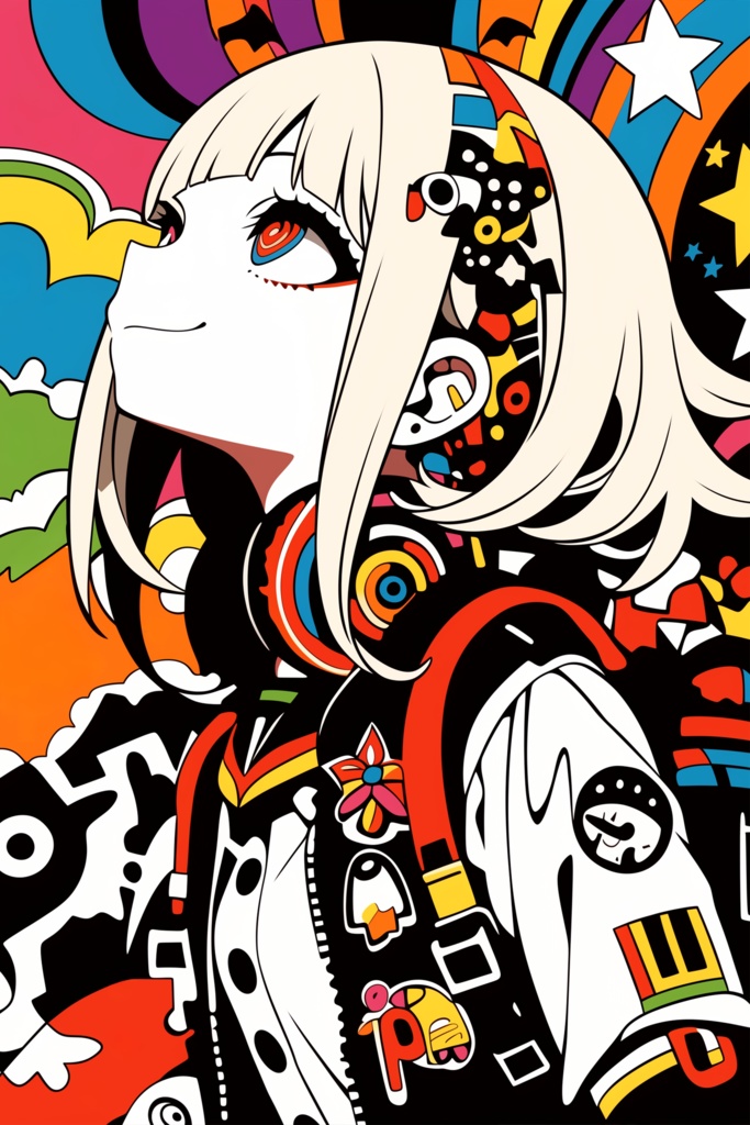 イロトリドリノセカイ　ミニキャンバス　No.067