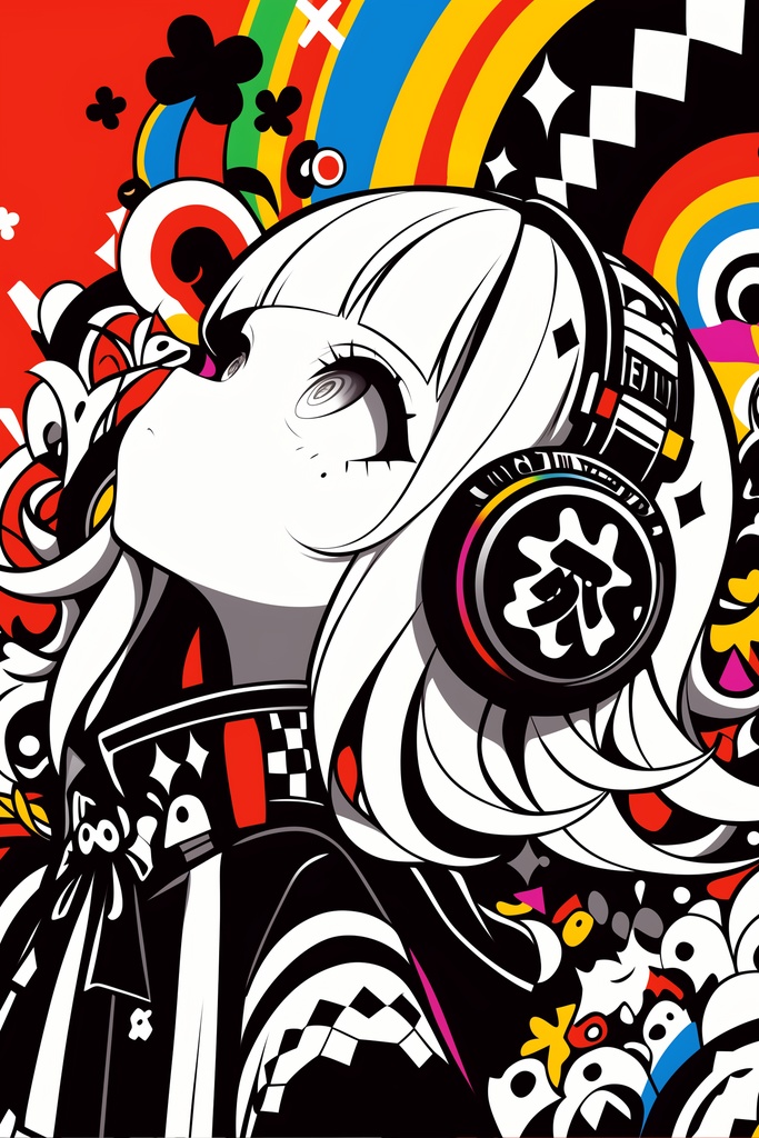 イロトリドリノセカイ　ミニキャンバス　No.069