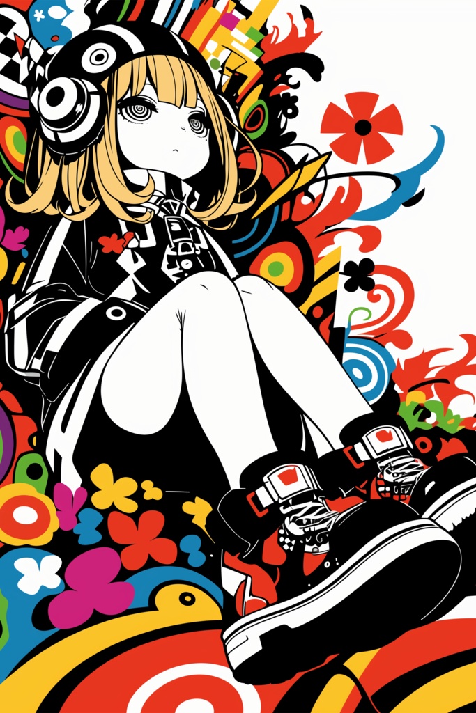 イロトリドリノセカイ　ミニキャンバス　No.073