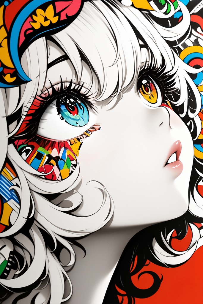 イロトリドリノセカイ　ミニキャンバス　No.074