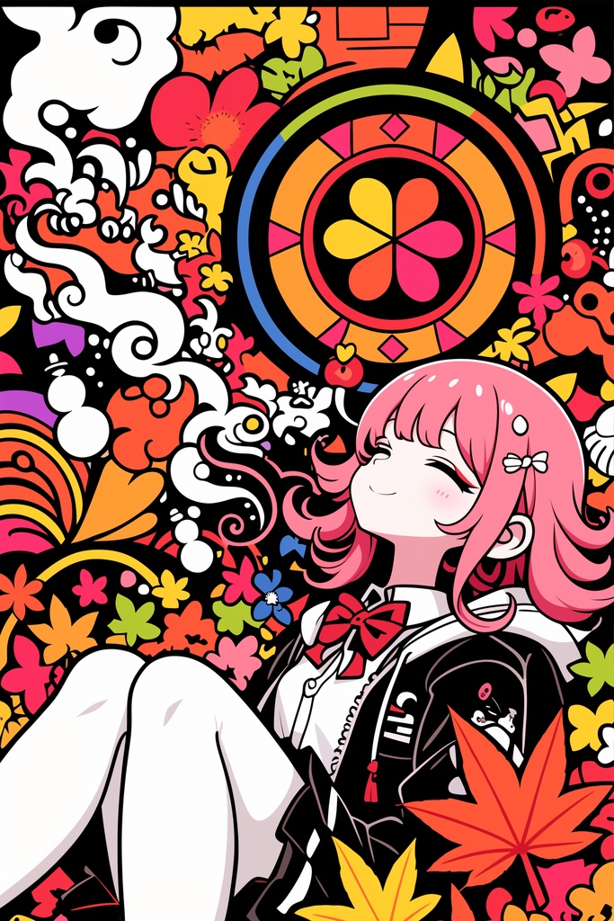 イロトリドリノセカイ　ミニキャンバス　No.075