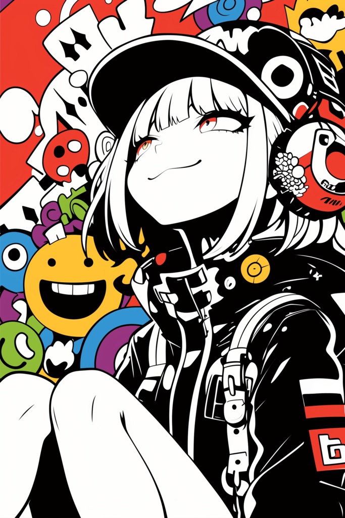 イロトリドリノセカイ　ミニキャンバス　No.077