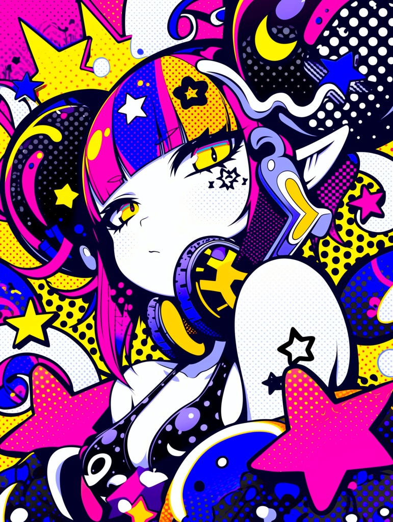 イロトリドリノセカイPOPart　A2 簡易額装