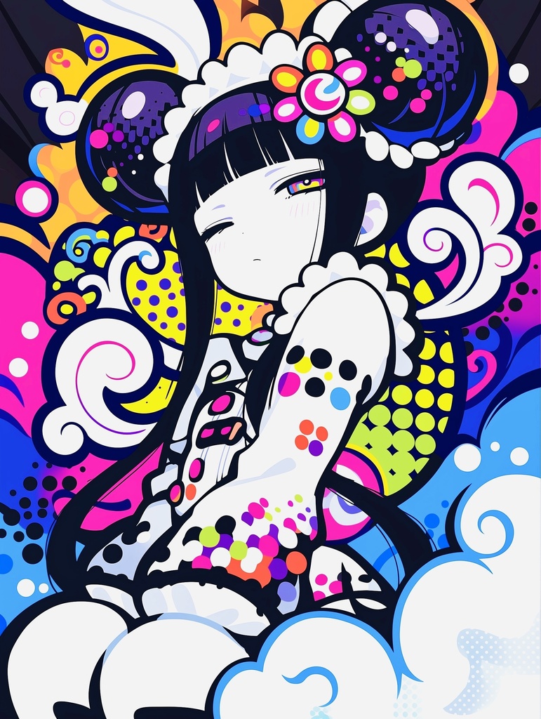 イロトリドリノセカイPOPart　B5 簡易額装