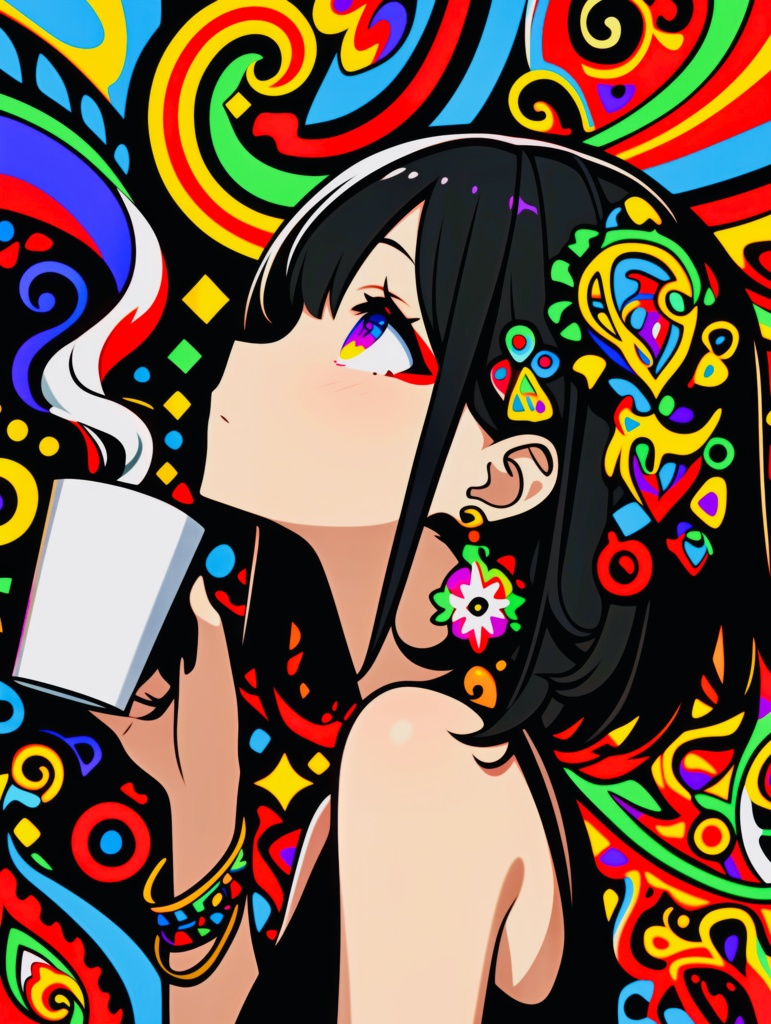 イロトリドリノセカイ caffe　B5 簡易額装