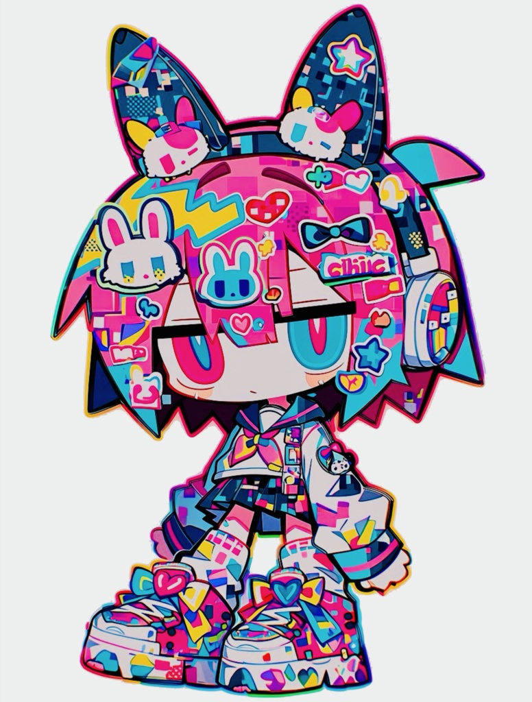 ちょめアクスタ（うさ3）