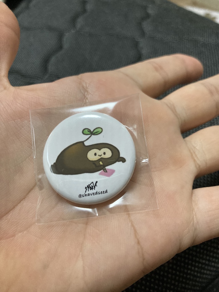 タネボウ 缶バッジ